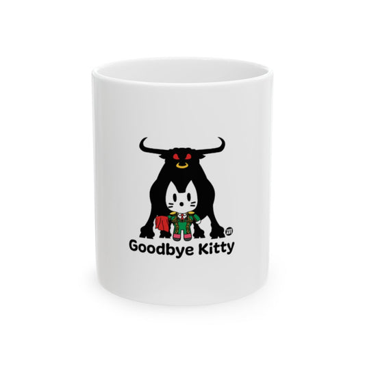 Goodbye Kitty with Black Figure Mug