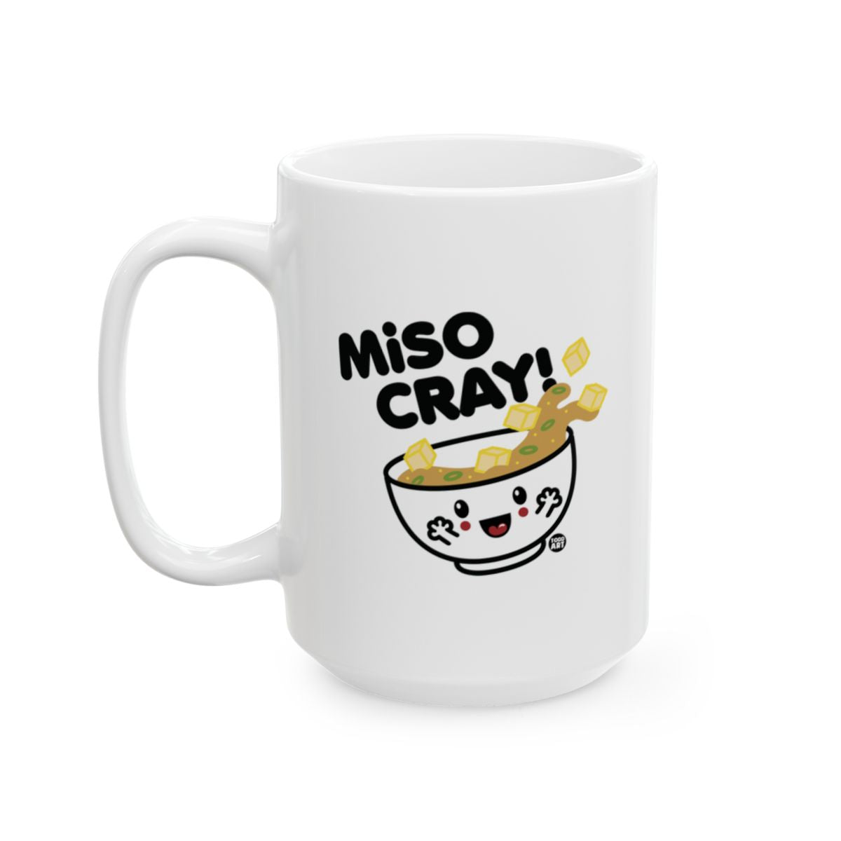 Cute Miso Cray Japanese Ramen White Mug Product