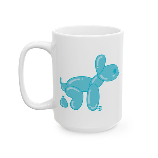 Cute Blue Balloon Animal Design Mug