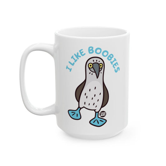 I Like Boobies Funny Bird Design Coffee Mug Product