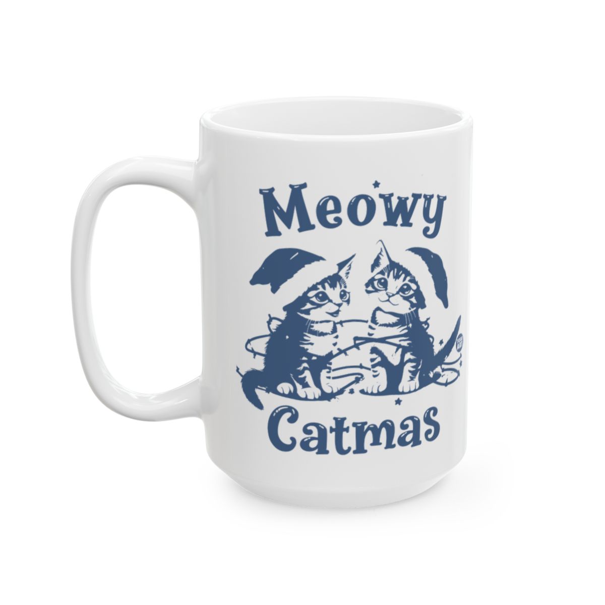 Meowy Catmas Cute Holiday Cats Mug Perfect Gift