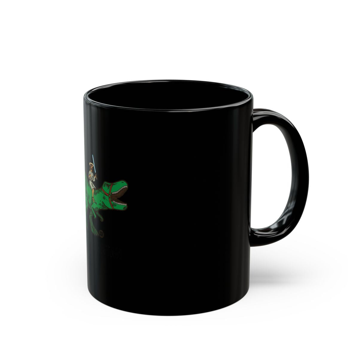 Dinosaur Riding Mug with Unique Design