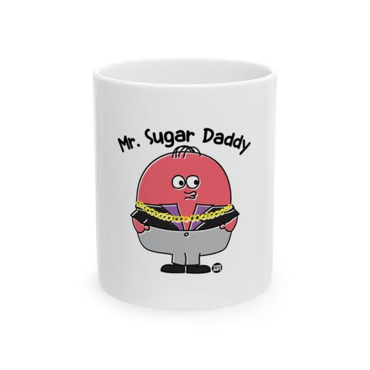 Mr. Sugar Daddy Cartoon Character Coffee Mug