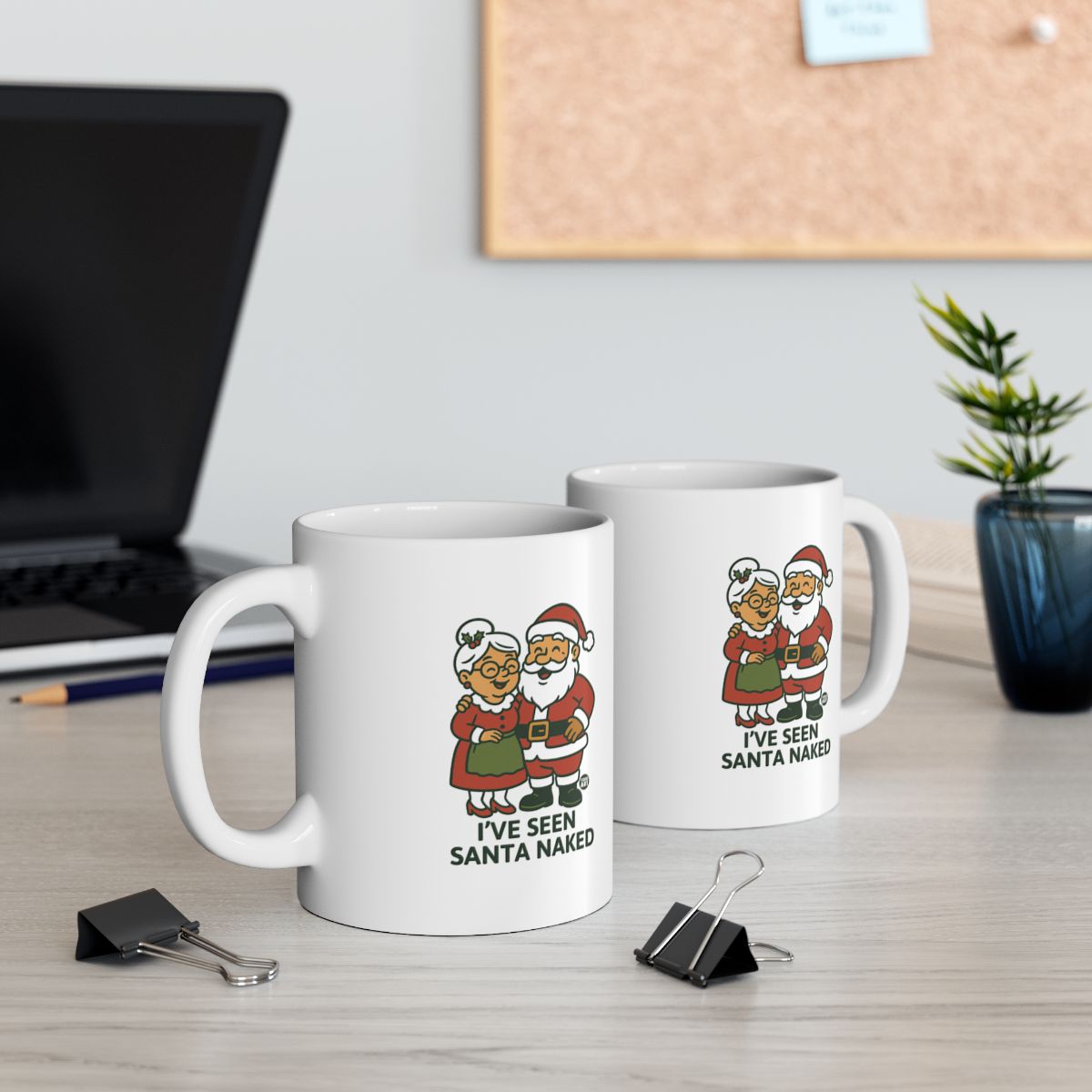 I've Seen Santa Naked Funny Christmas Mug Gift