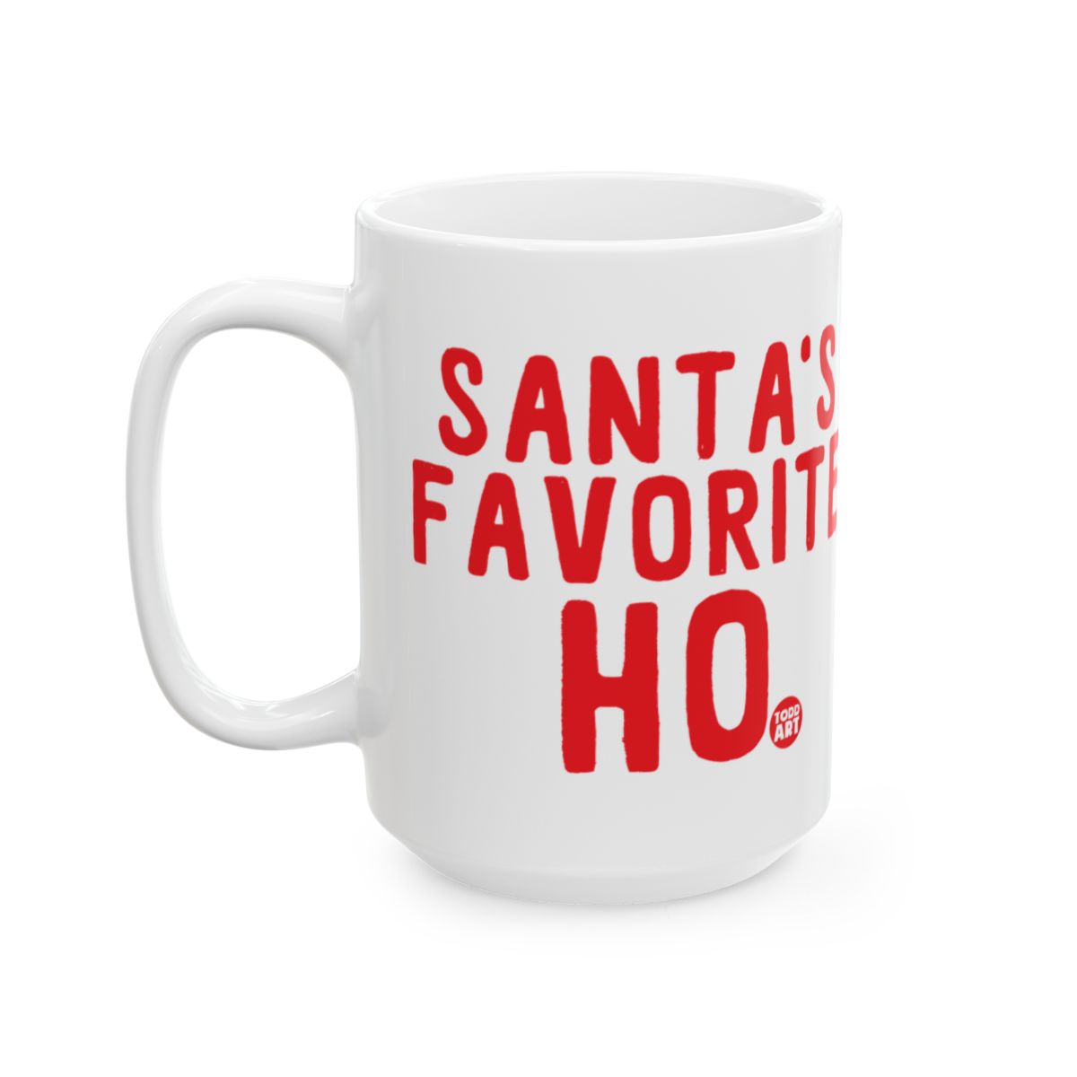 Santa's Favorite HO Festive Holiday Mug