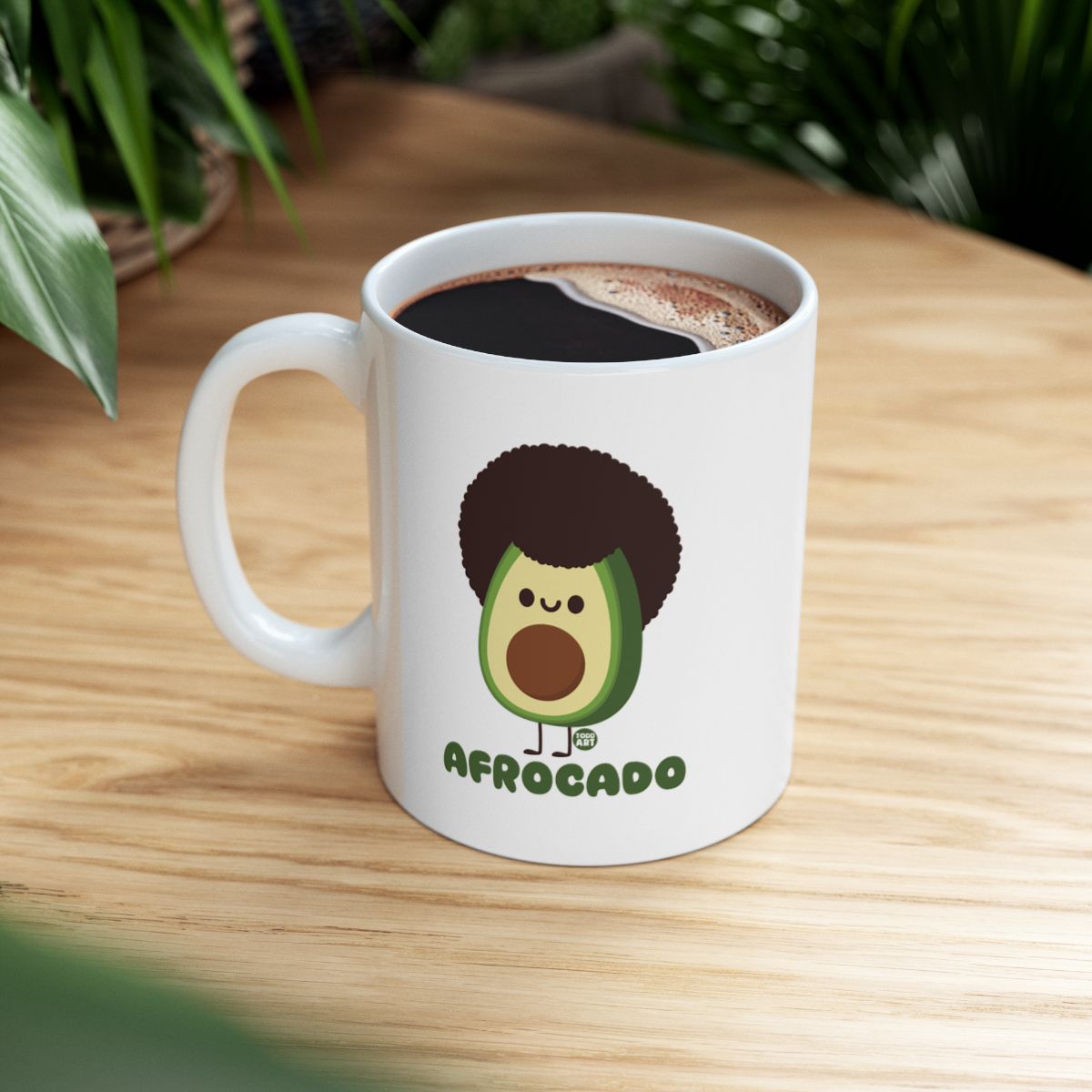 Cute Avocado Character Coffee Mug for Fun Mornings