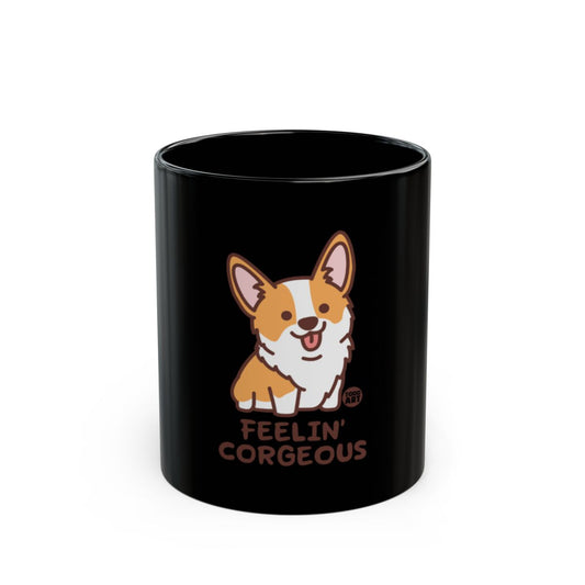 Feelin' Corgeous Corgi Design Coffee Mug
