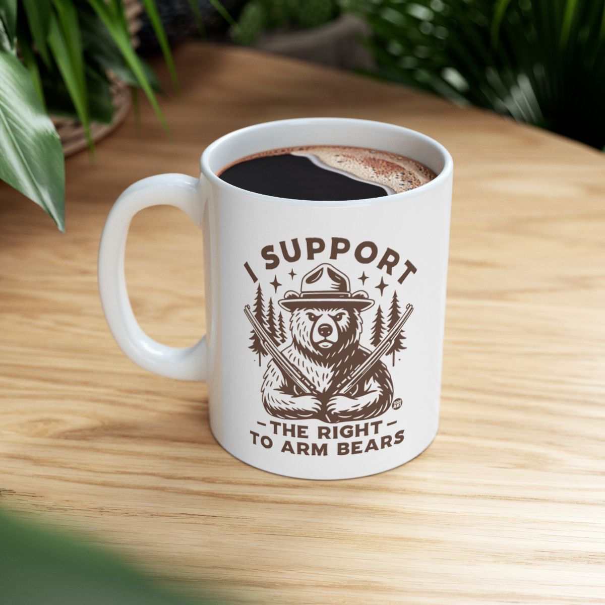 I Support the Right to Arm Bears Mug for Coffee Lovers