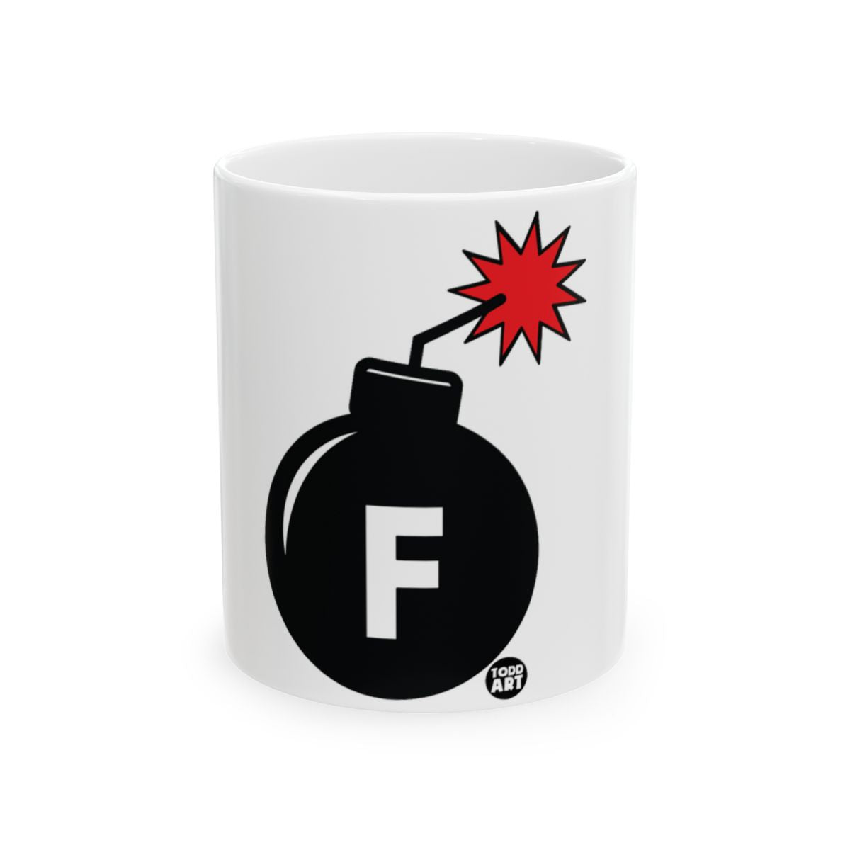 Fun Explosive Bomb With Red Spark Mug