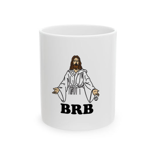 BRB Design White Ceramic Coffee Mug