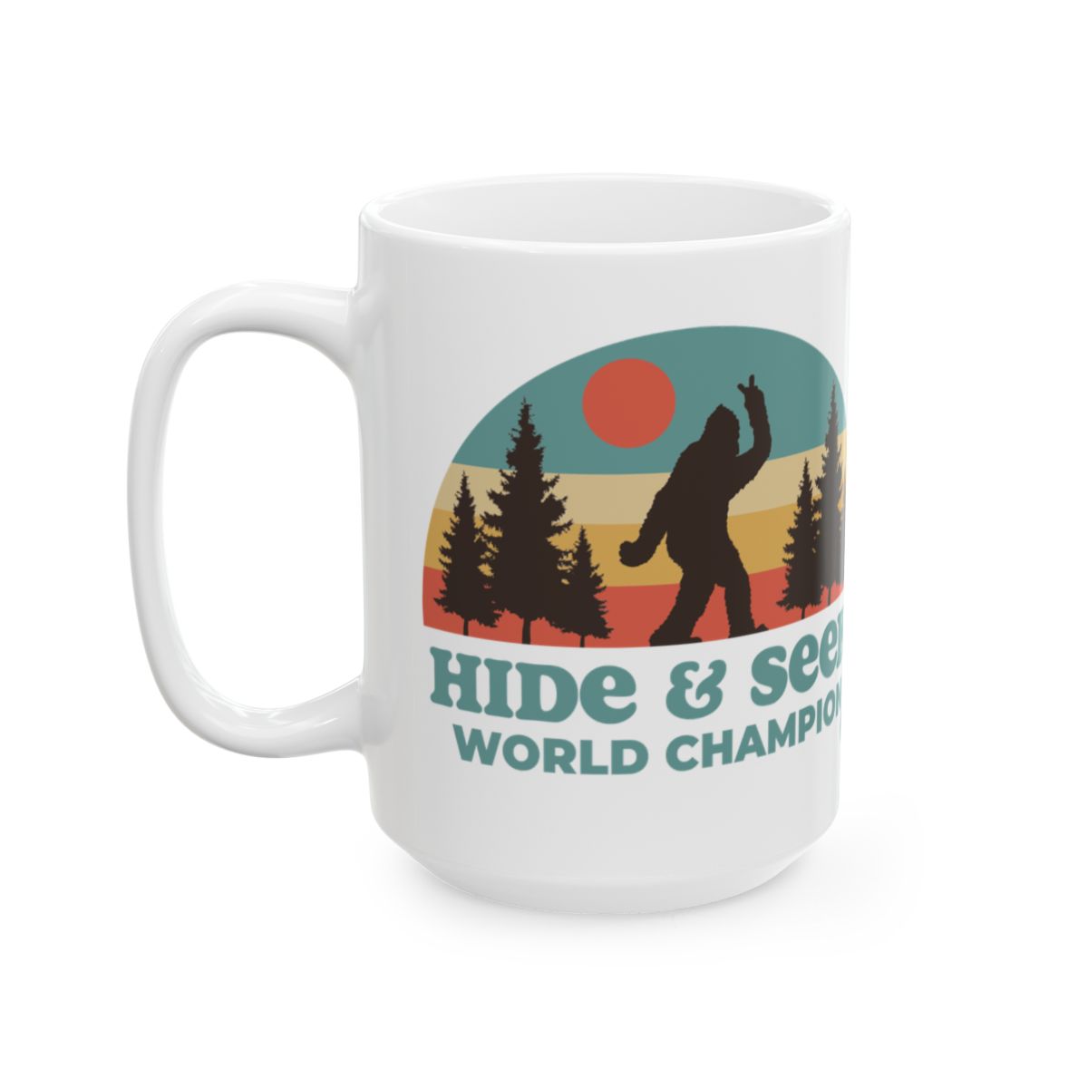Hide & Seek World Champion Mug Funny Gift Idea