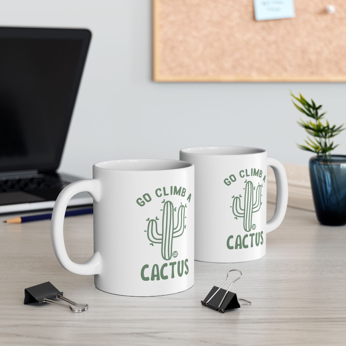 Go Climb a Cactus Mug for Your Coffee Break