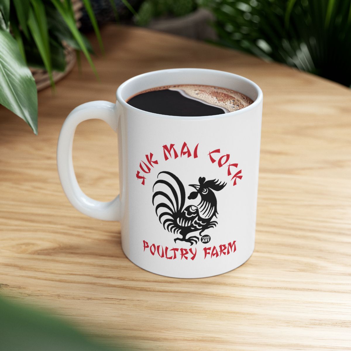Suk Mai Cock Poultry Farm Coffee Mug