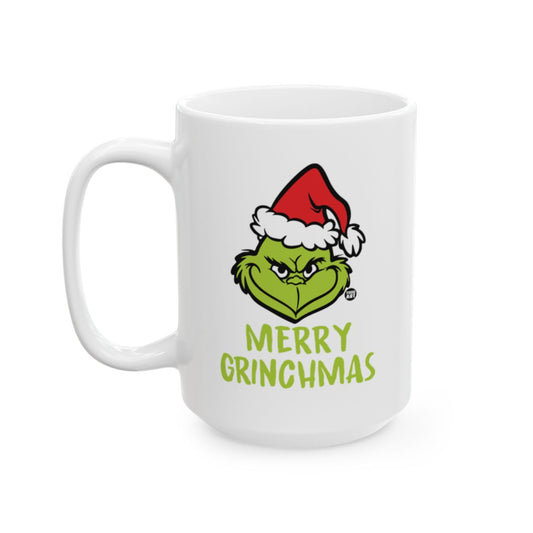 Merry Grinchmas Santa Hat Grinch Christmas Mug