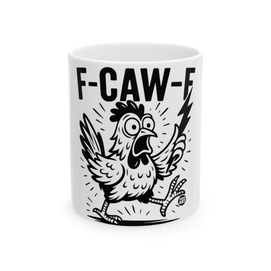 Funny Chicken Shocking Reaction Comical Mug