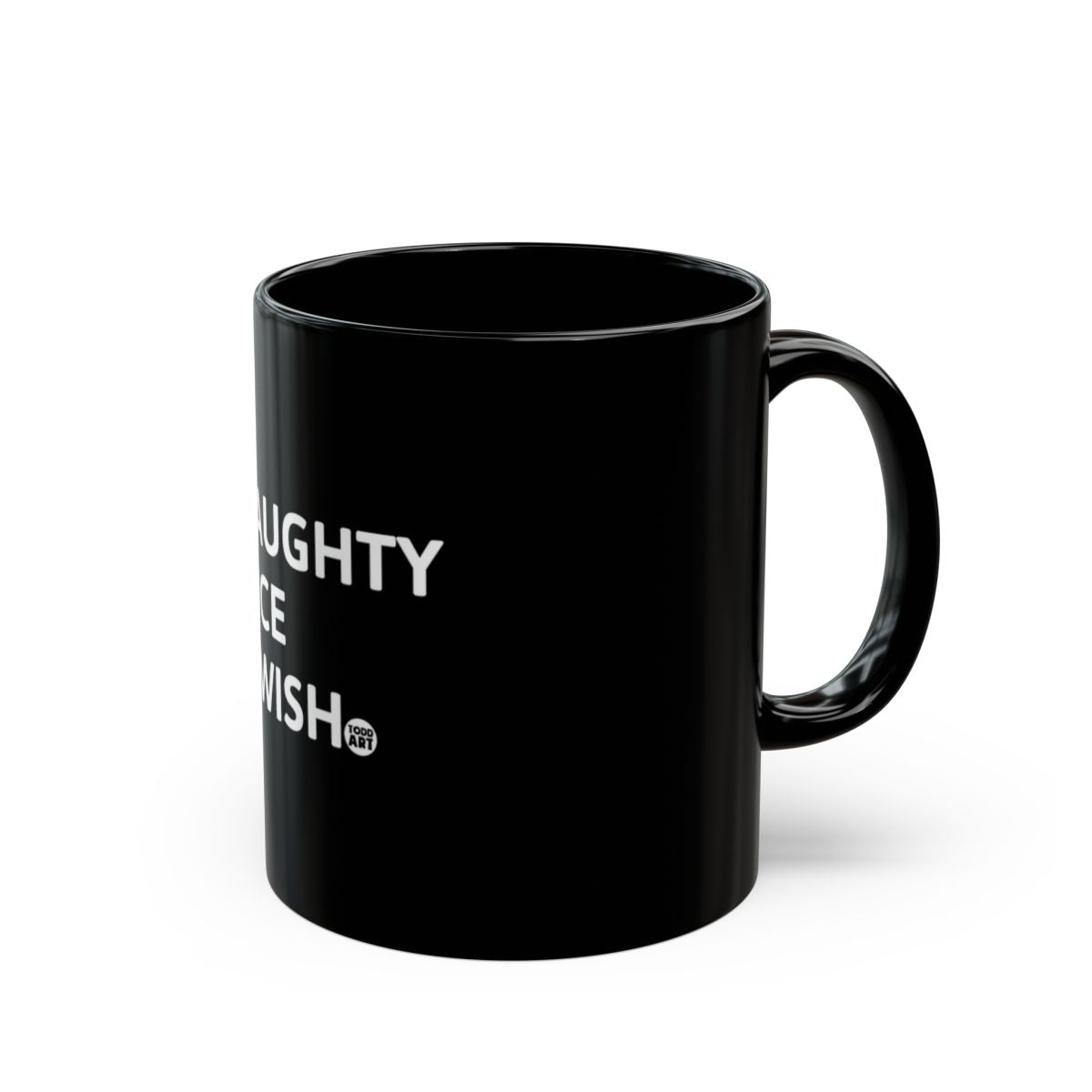 Naughty Nice I Tried Funny Holiday Coffee Mug