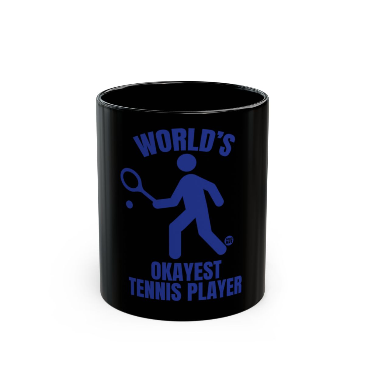 World's Okayest Tennis Player Mug for Fun-loving Athletes