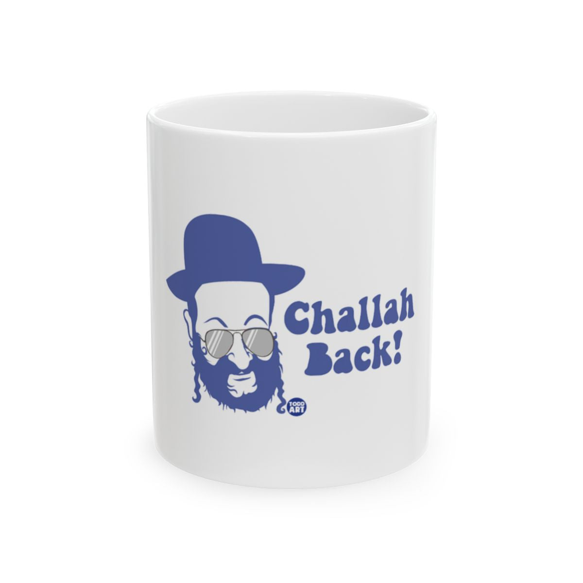 Challah Back Cool Rabbi Mug for Enthusiasts