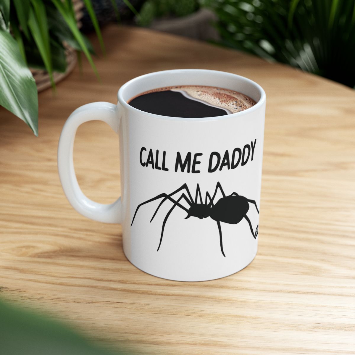 Call Me Daddy Spider Mug for Coffee Lovers