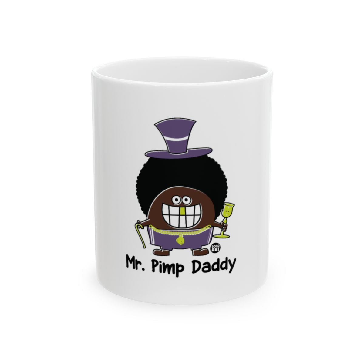 Mr. Pimp Daddy Fun Novelty Coffee Mug for Morning Brew