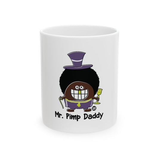 Mr. Pimp Daddy Fun Novelty Coffee Mug for Morning Brew