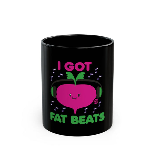 I Got Fat Beats Music-Themed Mug for Fun and Laughter