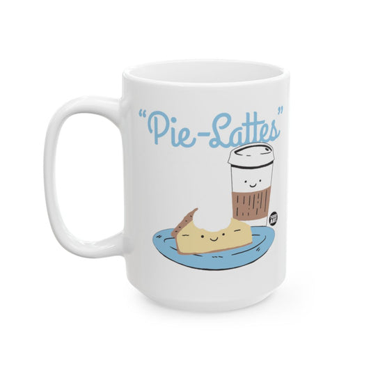 Adorable Pie-Lattes Design Coffee Mug for Coffee Lovers