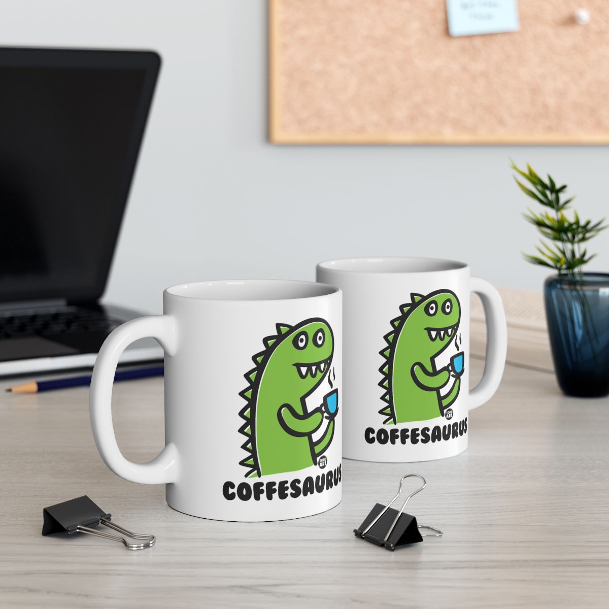 Coffeesaurus Dinosaur Mug Funny Coffee Lover Gift
