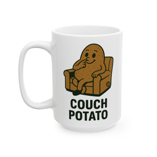 Couch Potato Fun Graphic Mug for Every Beverage Session