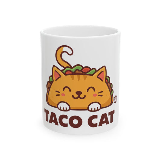 Taco Cat Mug Featuring Cute and Whimsical Design