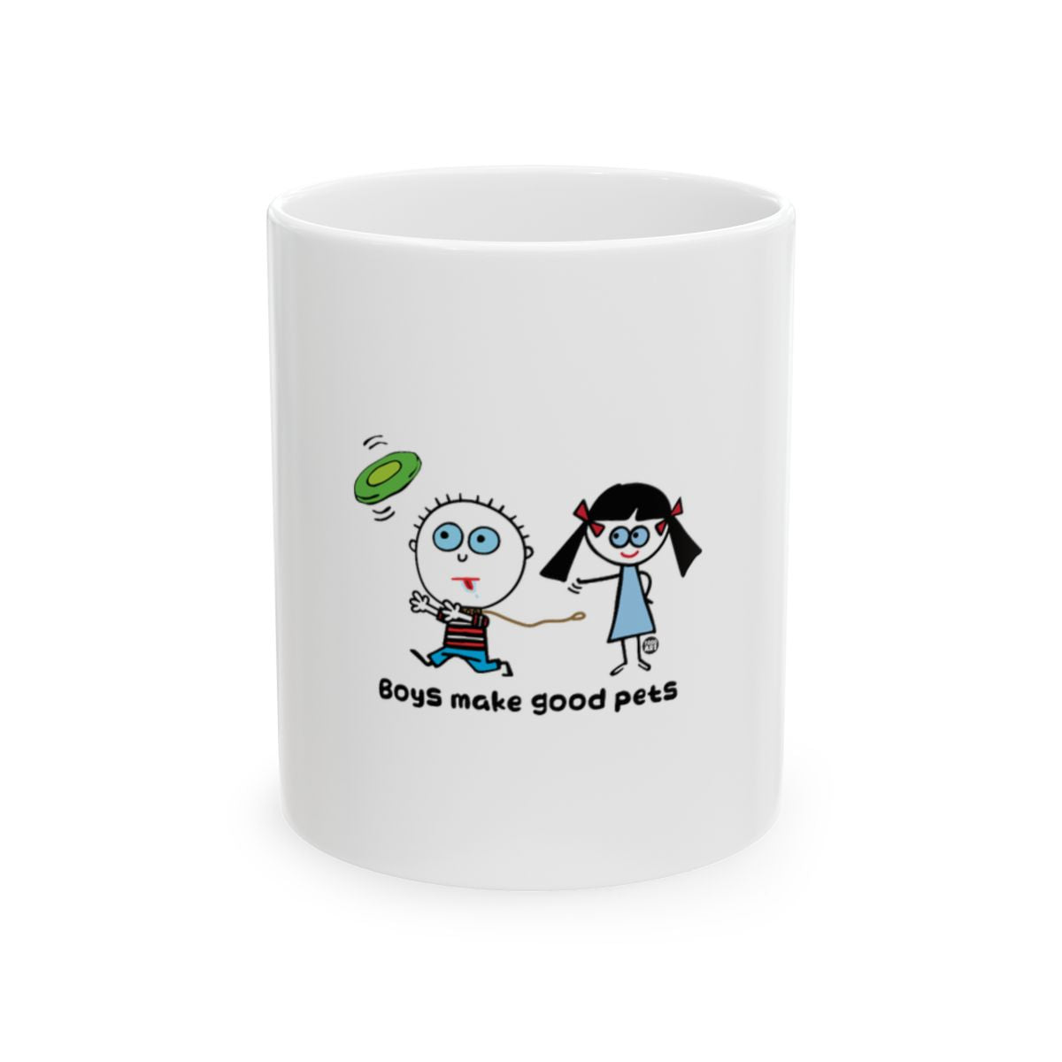 Boys Make Good Pets White Coffee Mug