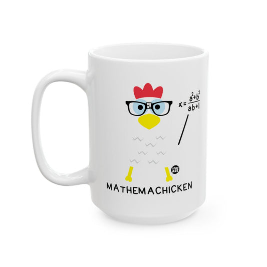 Mathemachicken Funny Science Geek Coffee Mug