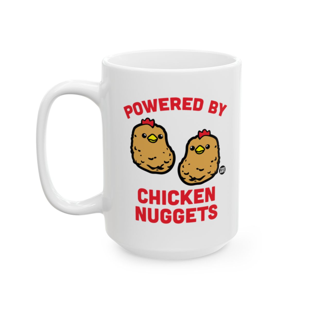 Powered by Chicken Nuggets Coffee Mug