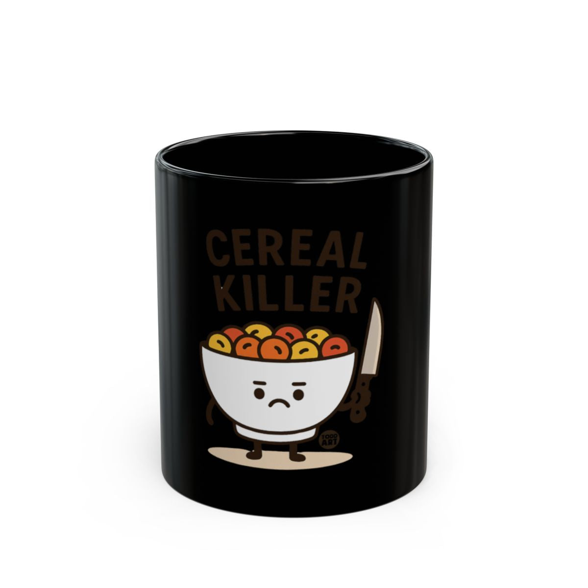 Cereal Killer Funny Graphic Design Coffee Mug