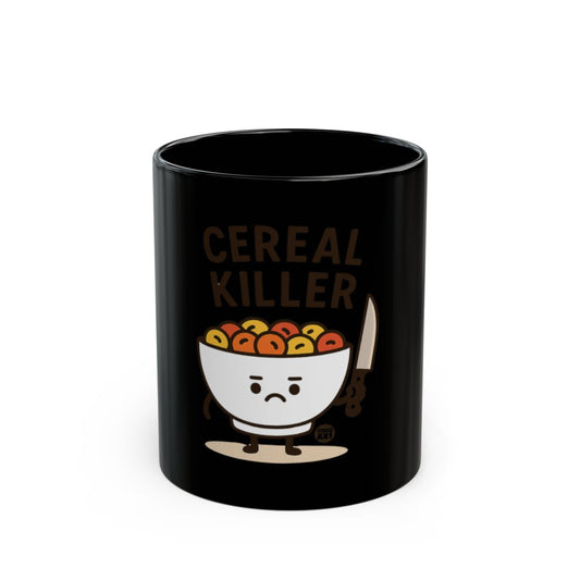 Cereal Killer Funny Graphic Design Coffee Mug