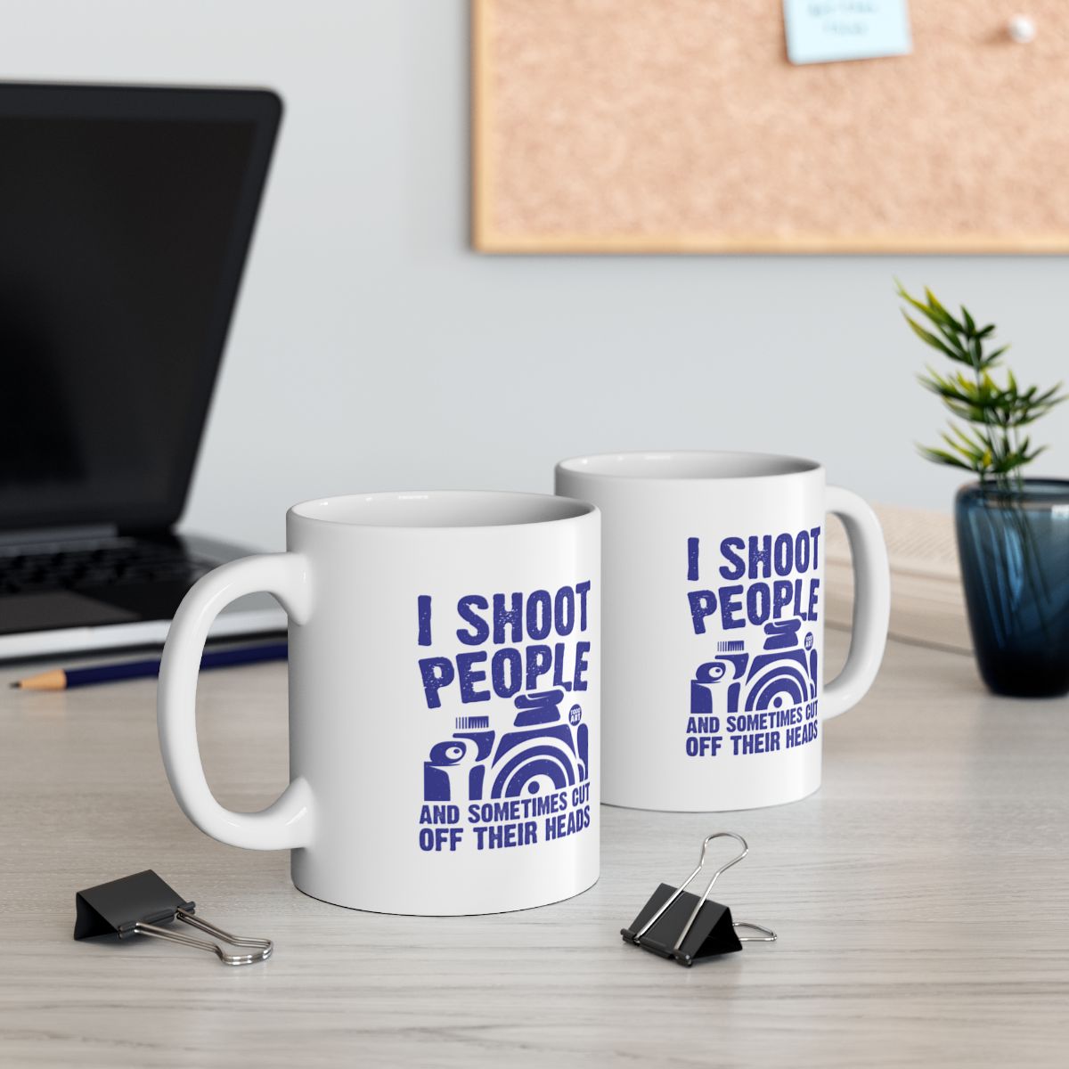 I Shoot People And Sometimes Cut Off Their Heads mug