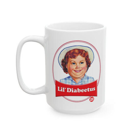 Lil' Diabeetus Classic White Coffee Mug