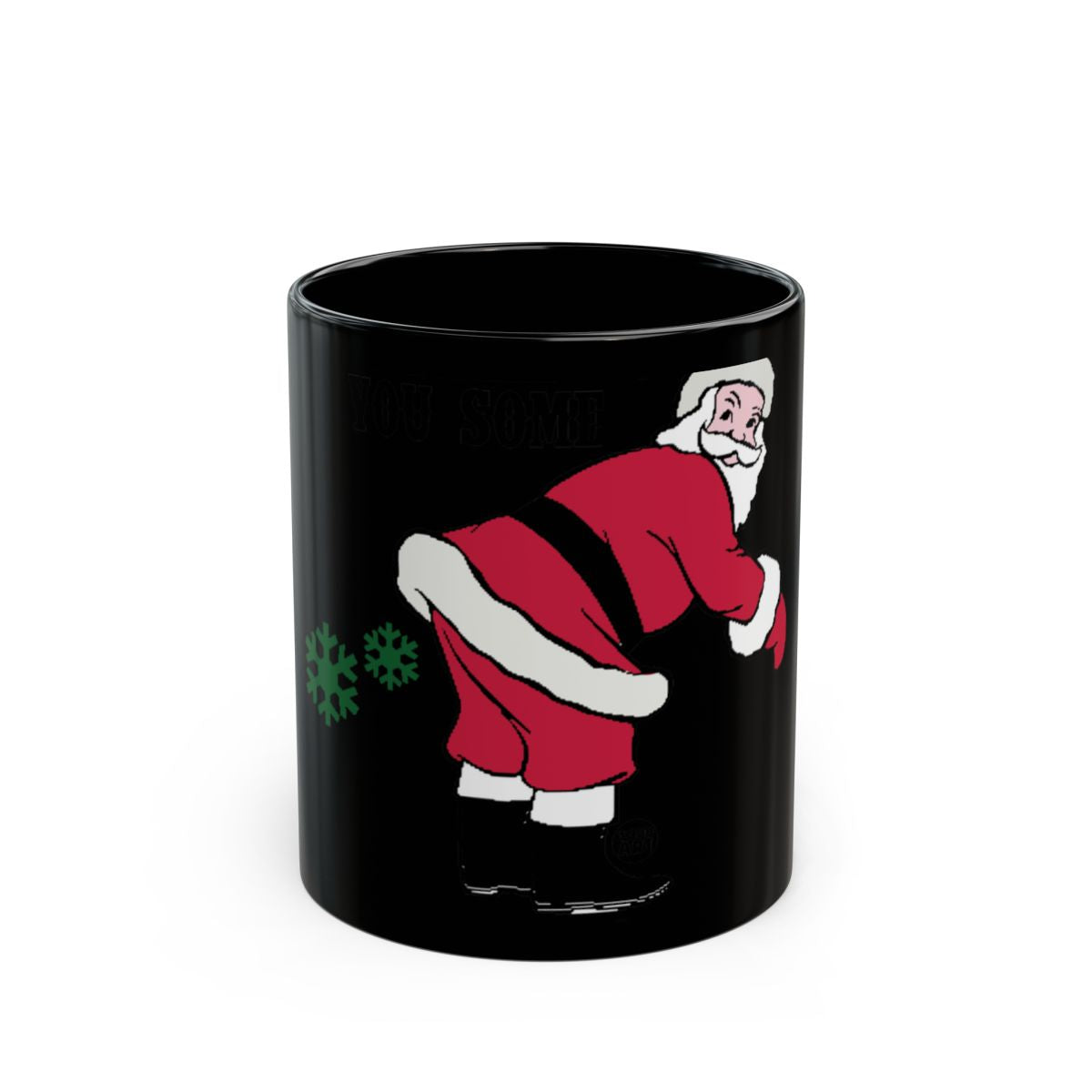 Santa Claus Farting Funny Christmas Mug Gag Gift
