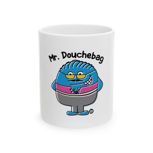 Mr. Douchebag Cartoon Character Fun Mug