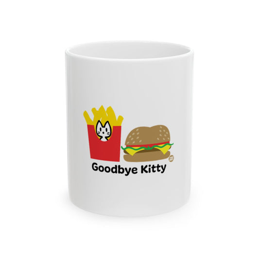 Goodbye Kitty French Fries with Hamburger Mug