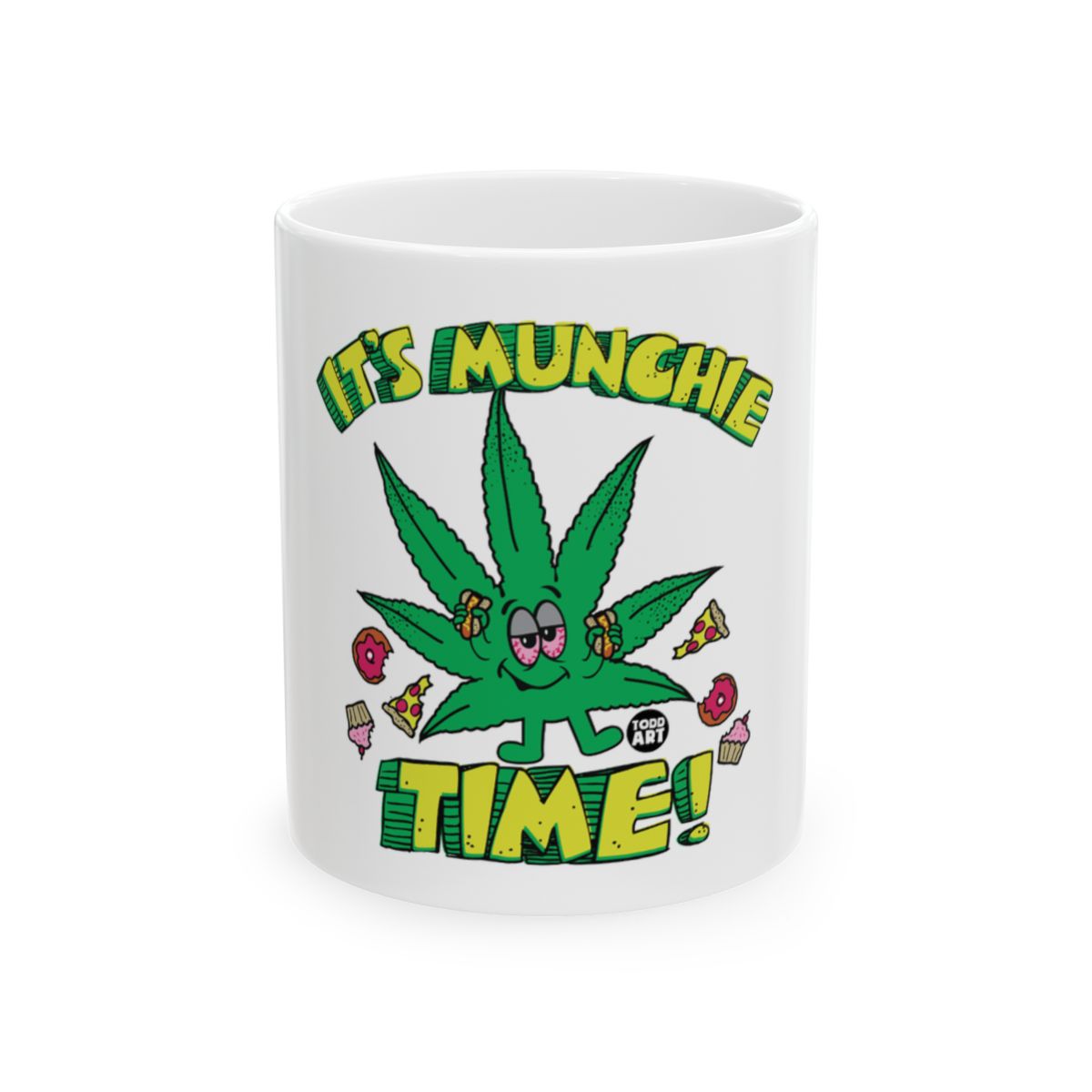 It's Munchie Time with Fun Design Mug