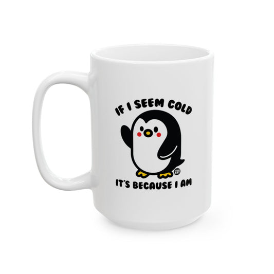 Cute Penguin Mug With Fun Quote Ideal For Gifts