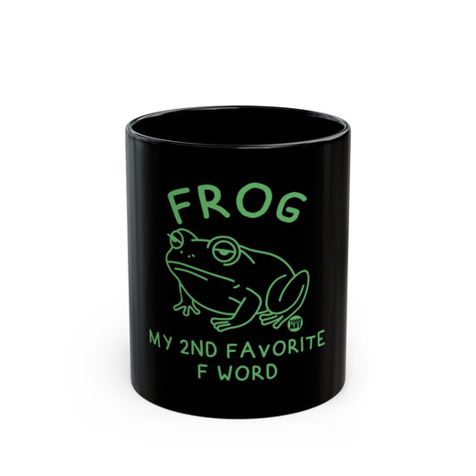Frog My 2nd Favorite F Word Coffee Mug
