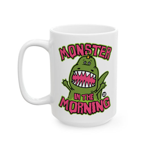 Monster in the Morning Coffee Mug
