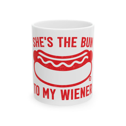 She's the Bun to My Wiener Novelty Mug