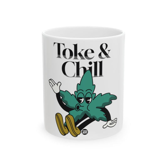 Toke and Chill Mug with Character Illustration Design