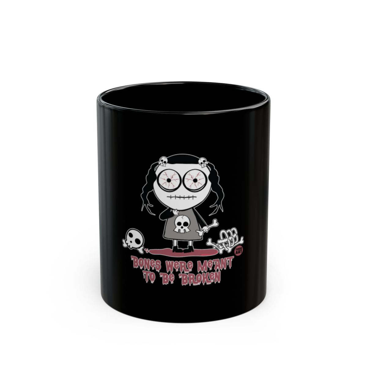 Bones Were Meant to Be Broken Graphic Mug