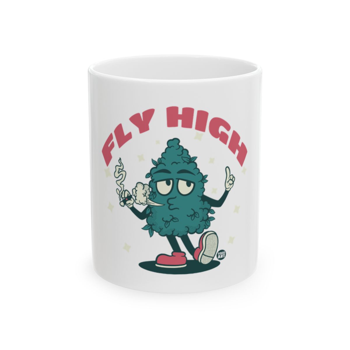 Fly High Fun and Quirky Design Mug