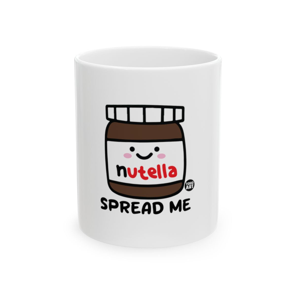 Cute Nutella Jar Spread Me Graphic Mug product