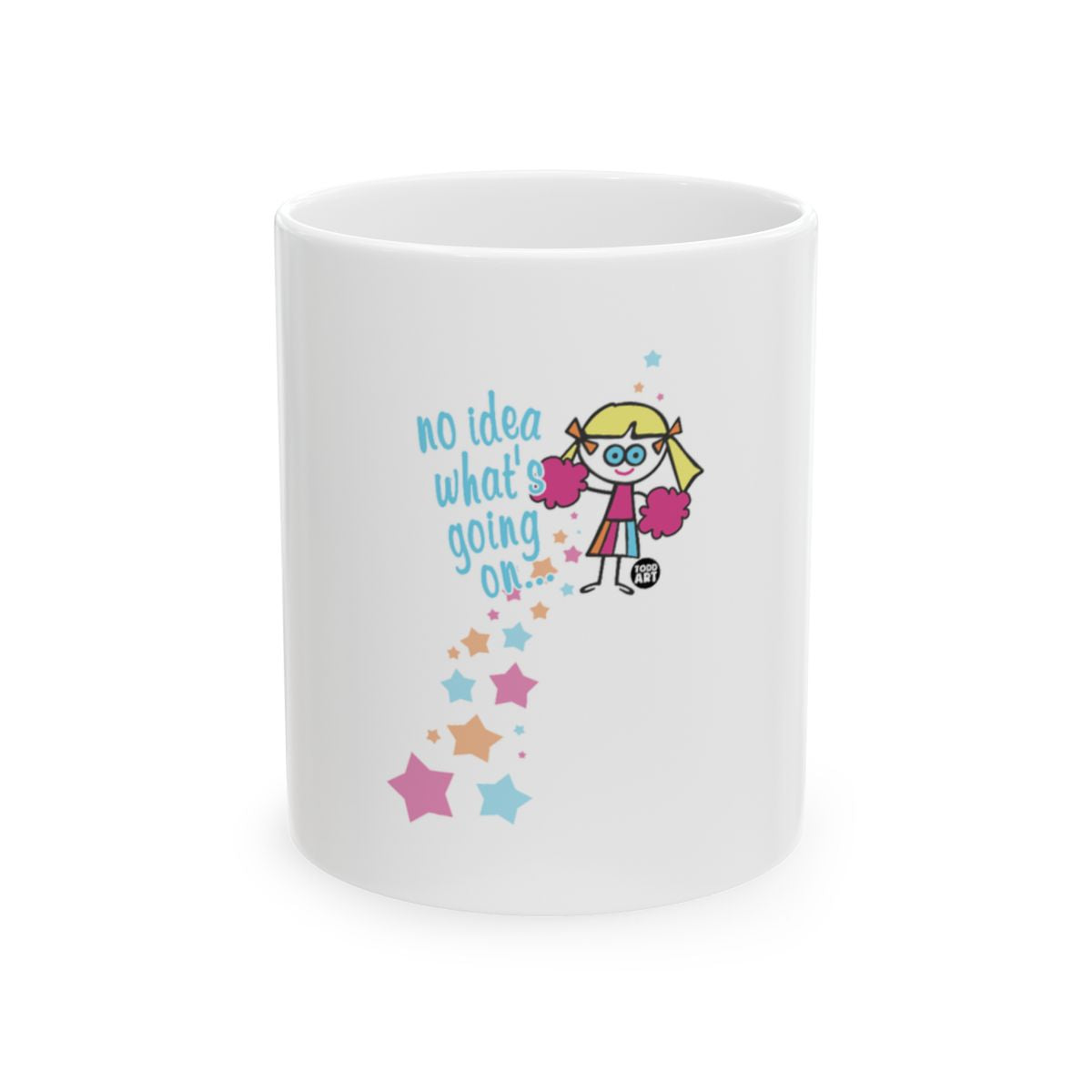No Idea What's Going On with Stars Mug